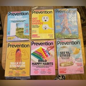 Lot of 12-2025 Prevention magazines